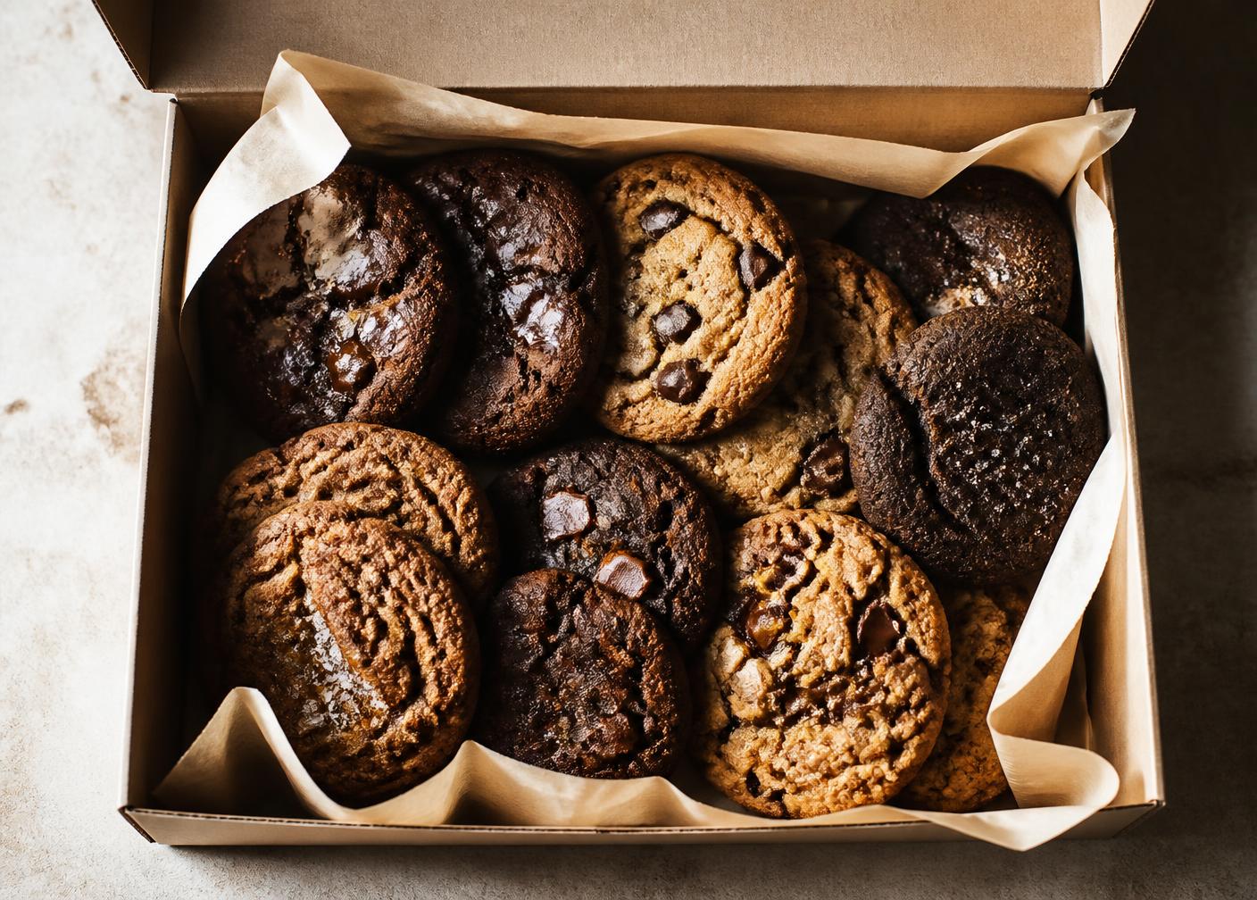 Brigadeiro cookie from Stacks Bakery
