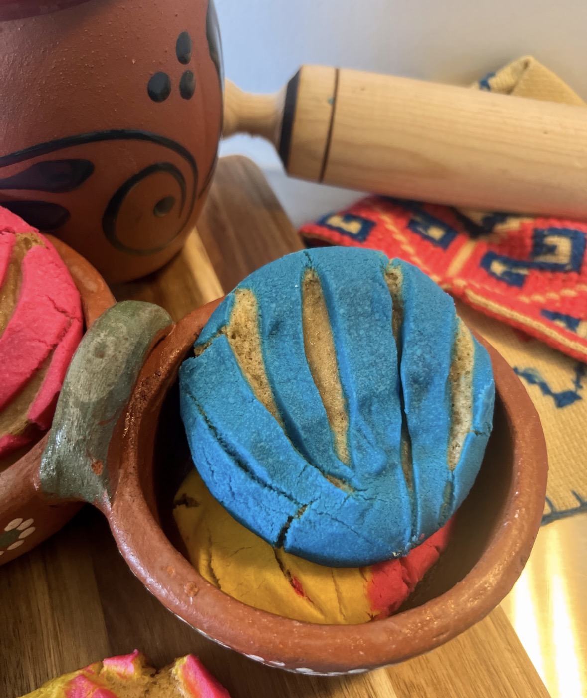 Concha — the Stacks cookie brought home from Mexico