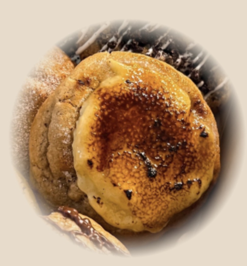Crème Brûlée — the Stacks cookie brought home from France