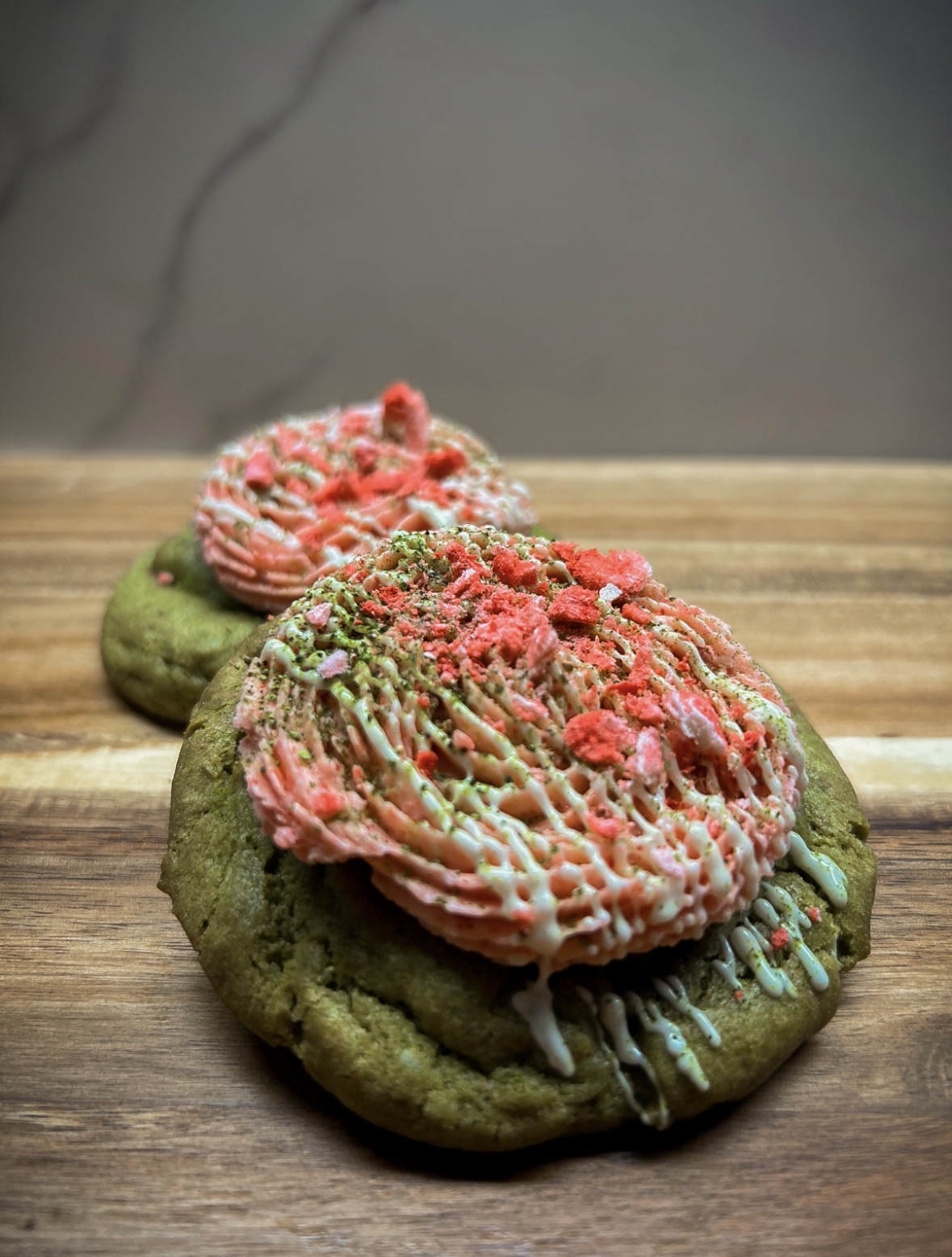 Strawberry Daifuku — the Stacks cookie brought home from Japan